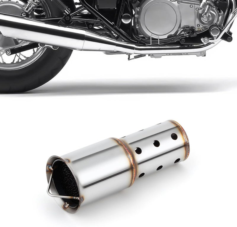 RIDLOG Motorcycle DB Killer 51mm Universal Muffler Silencer Baffle Removable Noise Eliminator Motorcycle Exhaust Pipe Muffler Fit for Harley Honda Yamaha Kawasaki Suzuki - Image 1